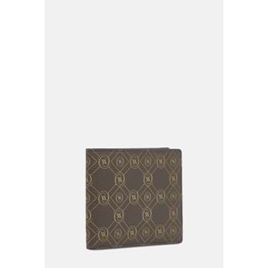 KAHVE MONOGRAM DERİ CÜZDAN