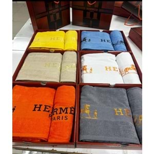 %100 Cotton 2'li Plaj Havlusu Takımı