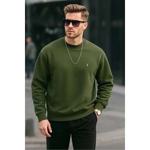 COMBİNE MİCHAİL Basic Bisiklet Yaka Relaxed Regular Erkek Sweatshirt
