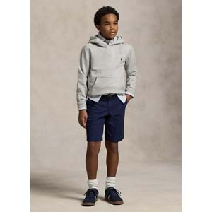 Polo Ralph Lauren Gri Kapüşonlu Unisex Çocuk Sweatshirt - 3Polo Ralph Lauren