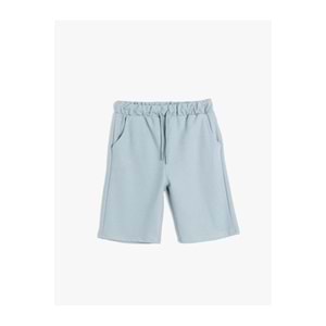Pull Bear Basic Beli Bağcıklı Cepli Şort