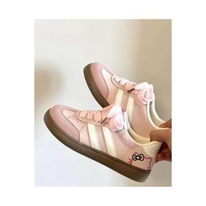 hello kity desenli adidas ayakkabı