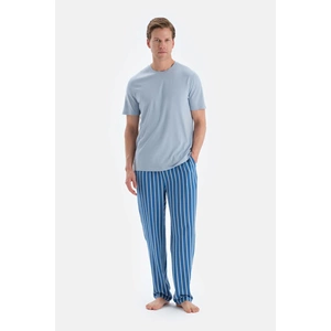 Açık Mavi Pantolon Pijama