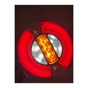 KIR OTOMOTİV Stop yuvarlak 9 cm 9 neon stop 12. v otokar sultan stop