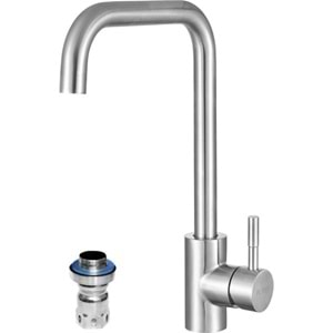 Fleko Vera V2 Inox Mutfak Musluğu