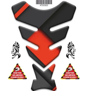 Silikon Kabartma Sticker