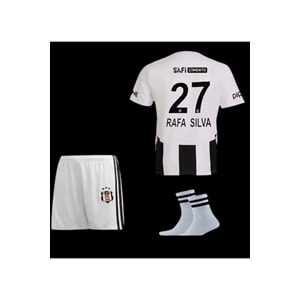 BEŞİKTAŞ 2024/25 RAFA SILVA ÇOCUK İÇ SAHA FORMASI 4LÜ SET ŞORT/ÇORAP/BİLEKLİK