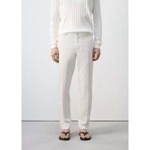 Regular fit lyocell pantolon