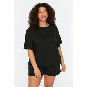 Trendyolmilla Curve Bisiklet Yaka Örme Pijama Takımı
