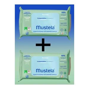 Mustela Temizleme Mendili - 60 Adet X2