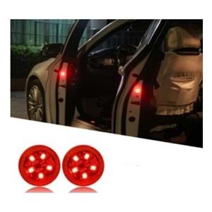 Araba Kapı Işığı 2 Adet (Kırmızı)
