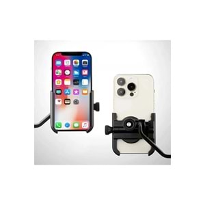 Bisiklet ve Motosiklet Telefon Tutucu 360 Derece Hareket