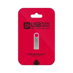 128 Gb Metal Flash Bellek Metal Tasarım Usb Bellek