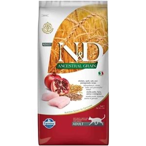 N&D Ancestral Grain Adult Tavuklu Ve Narlı Yetişkin Kedi Maması 5 Kg