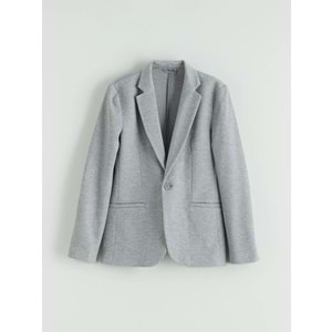 LCW Kids Gri Erkek Çocuk Blazer Ceket