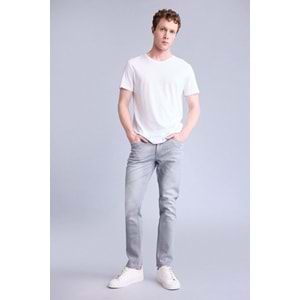 Defacto Slim Fit Yıkanmış Görünümlü Jean Pantolon