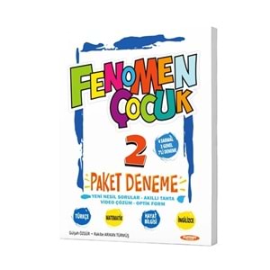 Fenomen Yayıncılık Fenomen Çocuk 2. Sınıf Paket Deneme