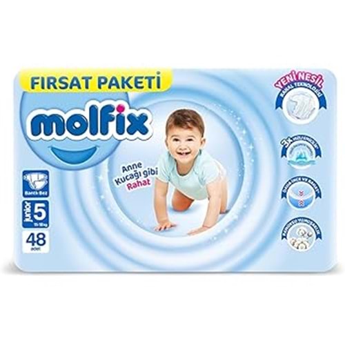 Molfix Junior 5 48li Bebek Bezi