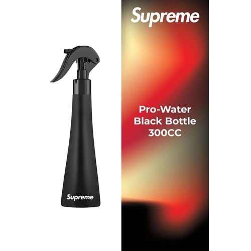 Supreme Su şişesi, 300CC, siyah