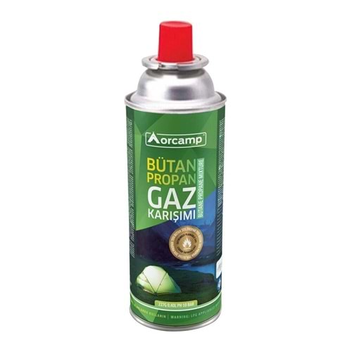 Orcamp Kamp Ocağı Kartuşu ( Bütan Propan Gaz Kartuşu 227 gr Kts227)