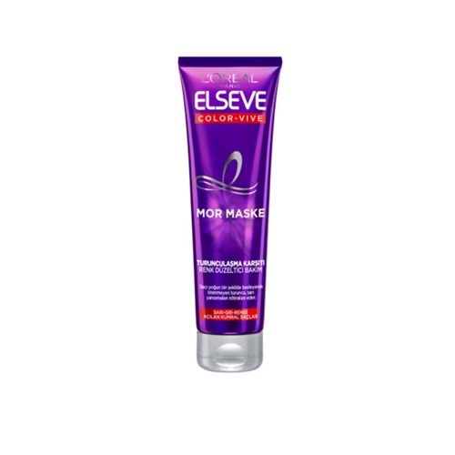 Elseve Color-vive Purple Maske Turunculaşma Karşıtı Mor Maske 150 Ml