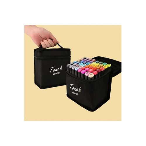 TOUCH SKETC 48 adet, çift taraflı, fırça uçlu