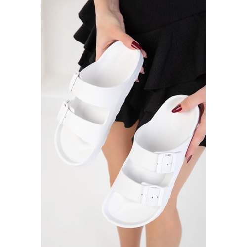 SOHO Beyaz Unisex BEYAZ Terlik 16179