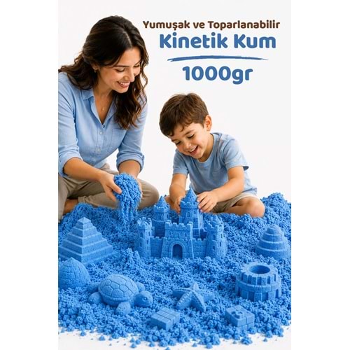 Heroes Kinetik Kum 1000 gr - Eğlenceli Akışkan Eğitici Kinetik Oyun Kumu Pembe