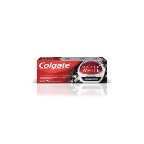 Colgate Optic White Diş Macun Aktif Kömür 50 Ml