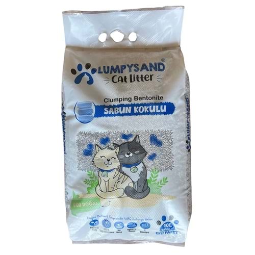 Magic Sand Sabun kokulu Beyaz bentonit 10 LT