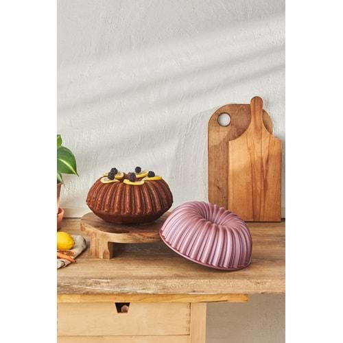 Karaca Cake Pro Dilimli Rosegold Döküm Kek Kalıbı