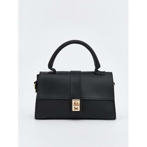 ACCESSORIES Siyah Çıkarılabilir Askılı Kadın Omuz Çantası