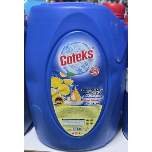 COTEKS bulaşık deterjanı 4LT.