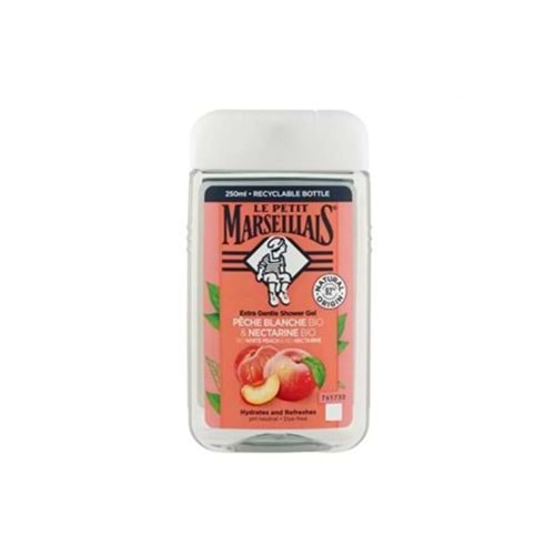 Le Petit Marseillais Duş Jeli Beyaz Şeftali ve Nektarin 250 ml