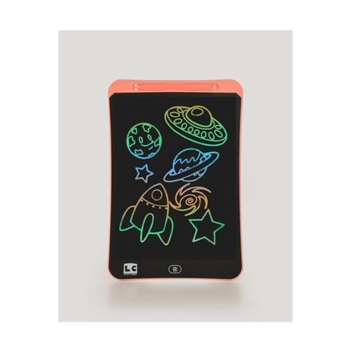 let's be child Lc Digital Renkli Çizim Tableti 12 İnç 30950 Pembe, Çocuklar İçin Çizim Tableti