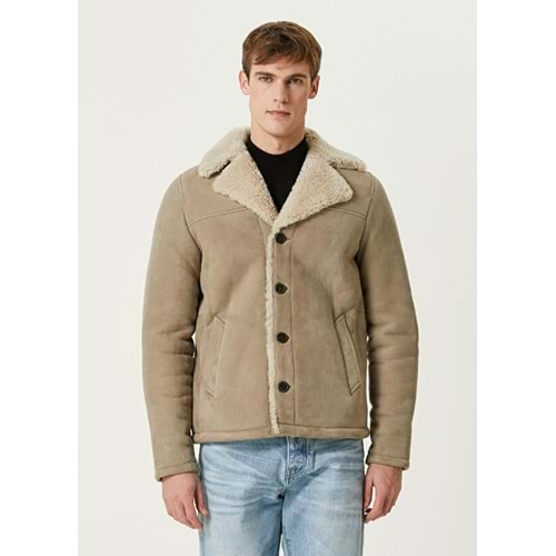 Relaxed Fit Paulson Vizon Shearling Deri Mont
