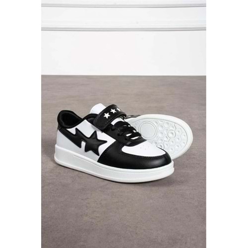 STOCON Unisex Çocuk Sneaker Spor Ayakkabı Okul Ayakkabısı Rahat Ve Konforlu Çocuk Okul STC1084