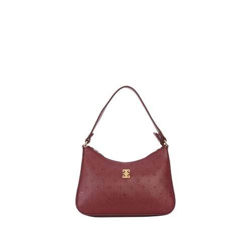 Pierre Cardin Floater Bordo Kadın Omuz Çantası