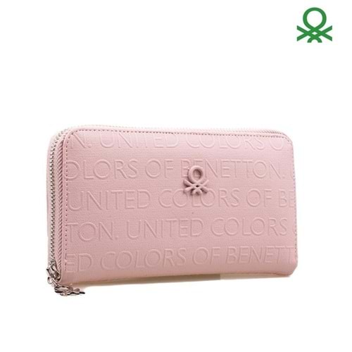Benetton BNT764 Pembe Kadın Telefonluk Cüzdan