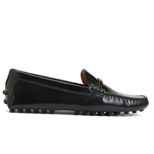 Tod's Antrasit Kadın Deri Loafer