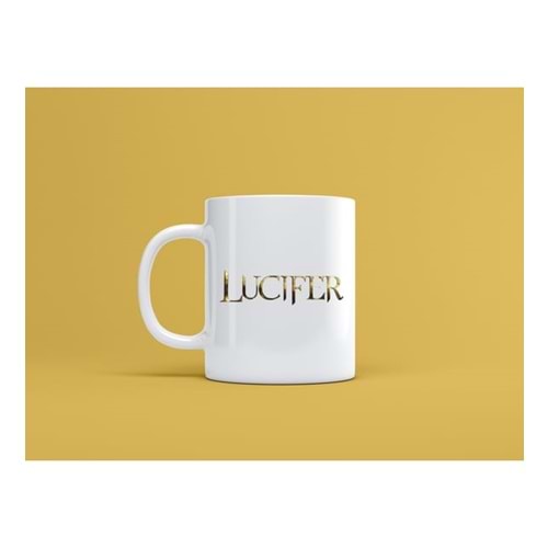 Lucifer Baskılı Kupa Bardak