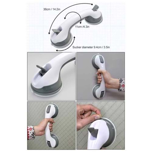 Kilit Vantuzlu Banyo Tutacağı