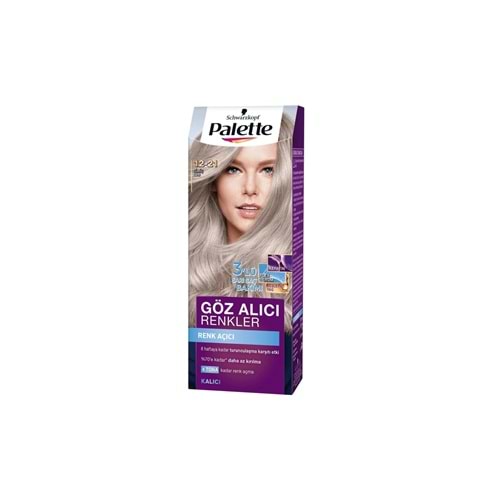 Palette Naturel Göz Alıcı Renkler Saç Boyası 12-21 Gümüş Sarı
