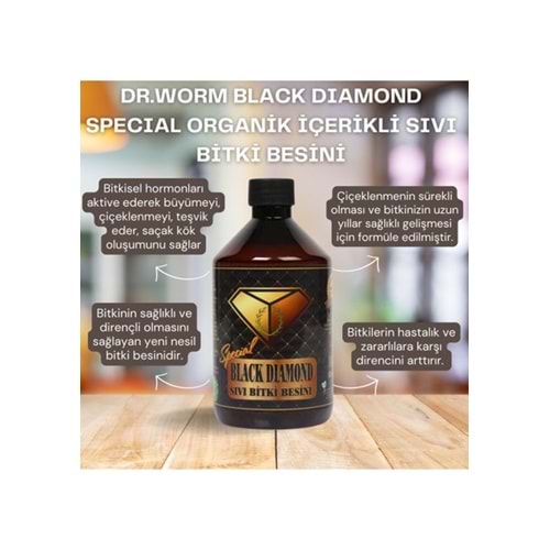 Dr. Worm Black Diamond Special Organik Sıvı Bitki Besini