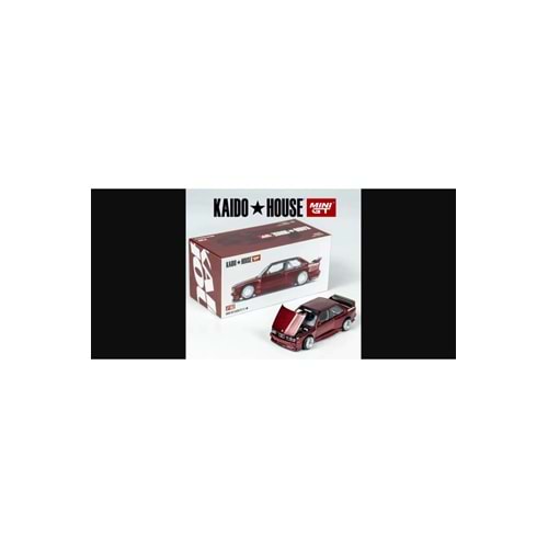 mini gt Kaido House BMW M3 (E30) Bordo Renk