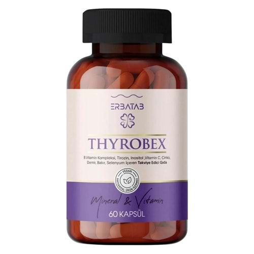 Erbatab Thyrobex Multivitamin 60 Kapsül