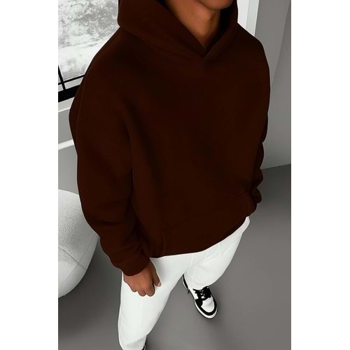 3 İPLİK PENYE UNİSEX KAPÜŞONLU SWEATSHIRT