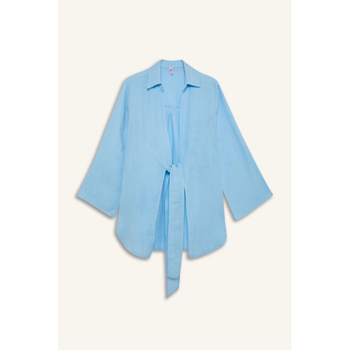 Defacto Kadın Beachwear B7333Ax BLUE