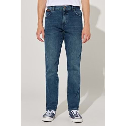 Texas Slim Fit Dar Kesim Normal Bel Mavi Esnek Jean Kot Pantolon