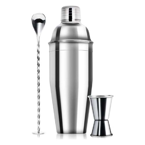 750 ML 3 Parça Kokteyl Seti Shaker